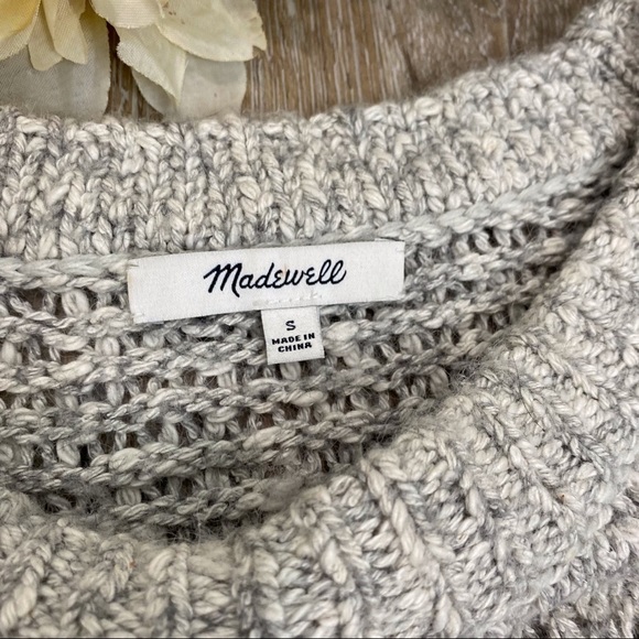 Madewell “Baez” Pullover Oversized Sweater Wool Alpaca - Picture 11 of 16